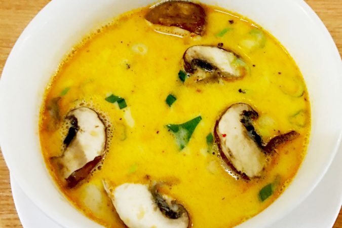 Gericht 4 Kokossuppe